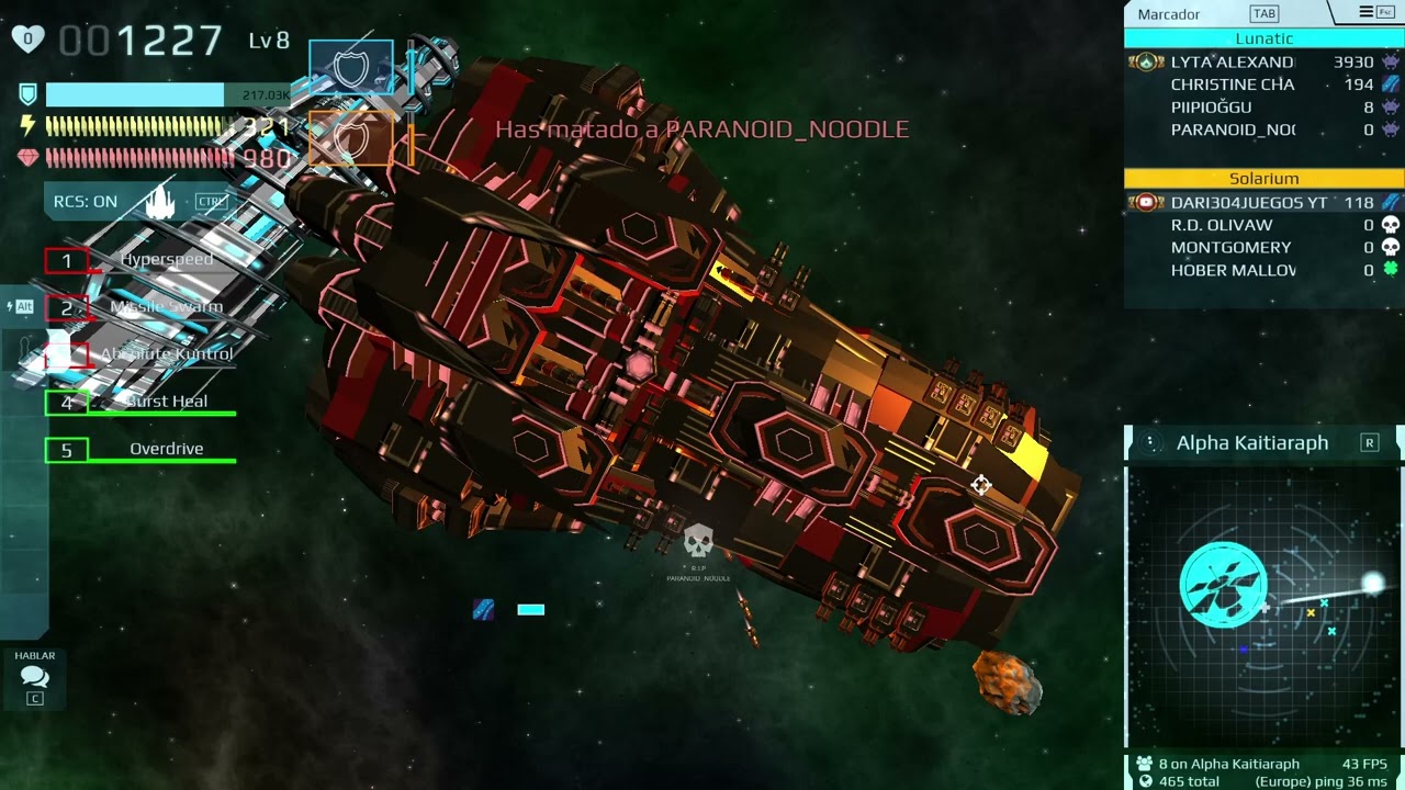 THE HOWLER - NEW SHIP IN STARBLAST.IO  Starblast.io New Update ( Team Mode  36 ) Thiện Vn 